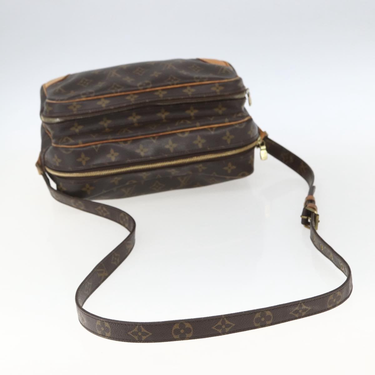 LOUIS VUITTON Monogram Nile Shoulder Bag M45244 LV Auth 165513