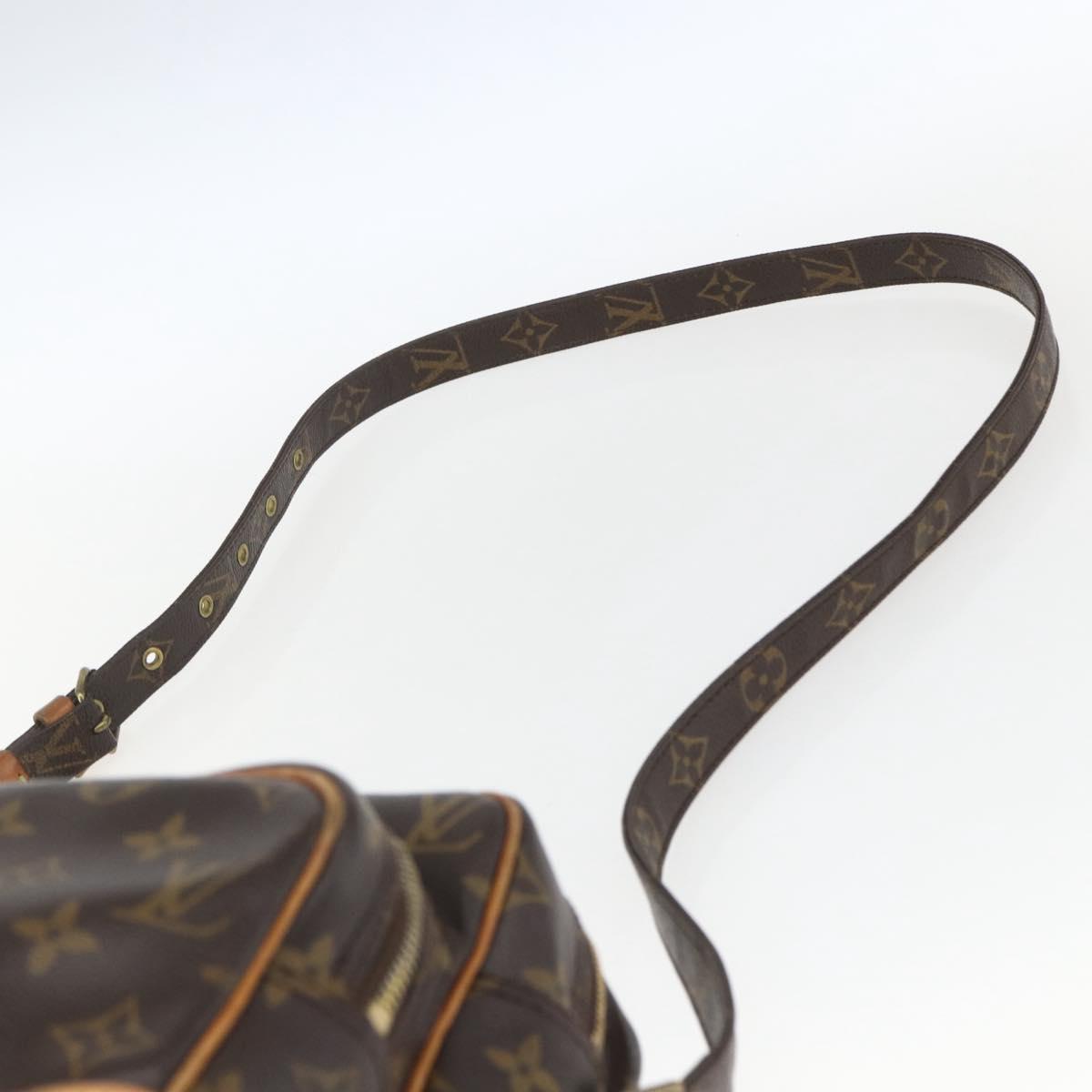 LOUIS VUITTON Monogram Nile Shoulder Bag M45244 LV Auth 165513
