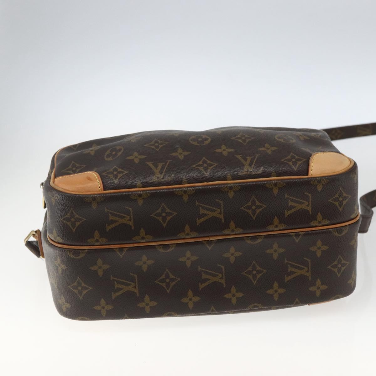 LOUIS VUITTON Monogram Nile Shoulder Bag M45244 LV Auth 165513