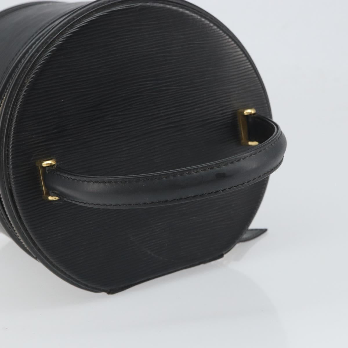 LOUIS VUITTON Epi Cannes Hand Bag Black M48032 LV Auth 165515