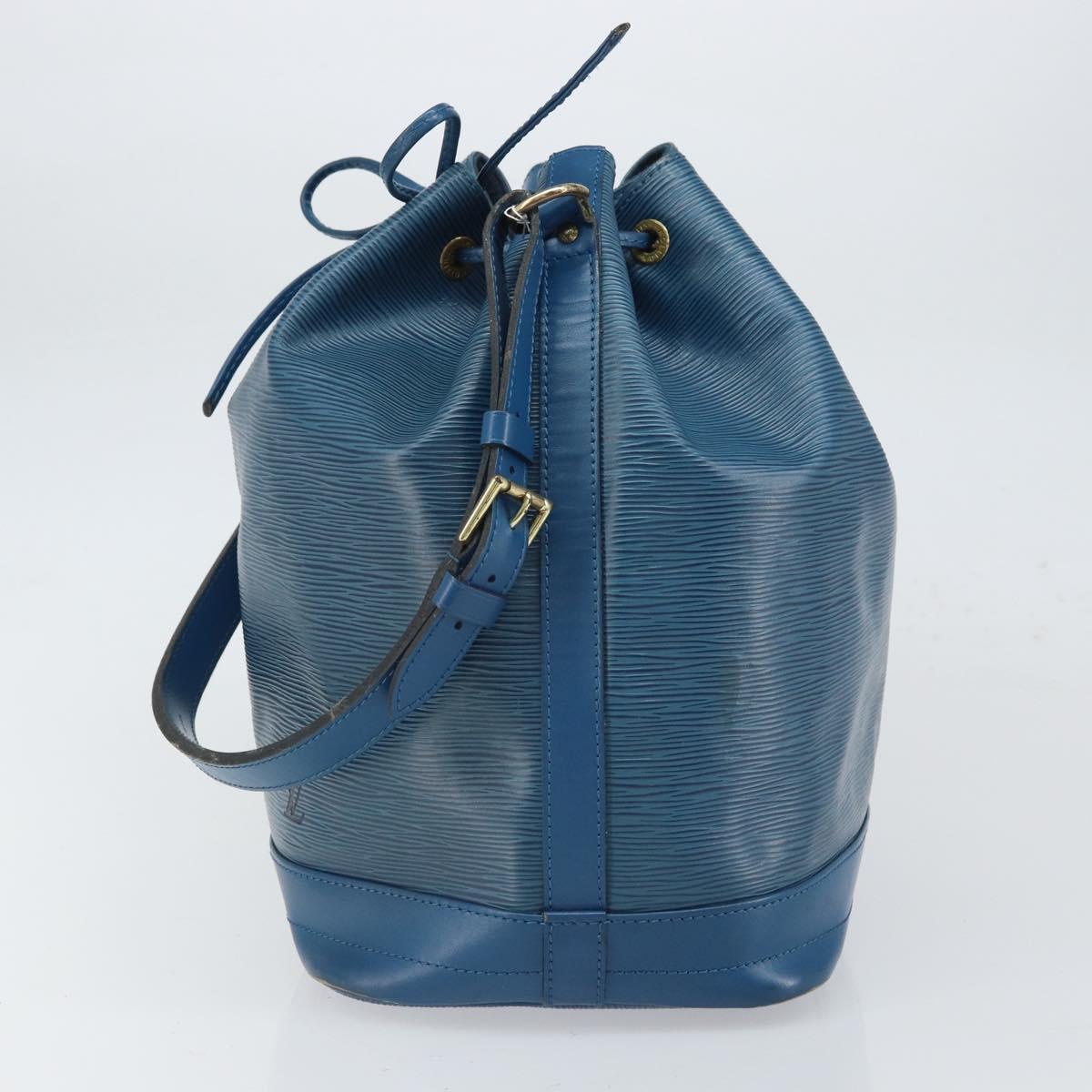 LOUIS VUITTON Epi Noe Shoulder Bag Toledo Blue M44005 LV Auth 165537