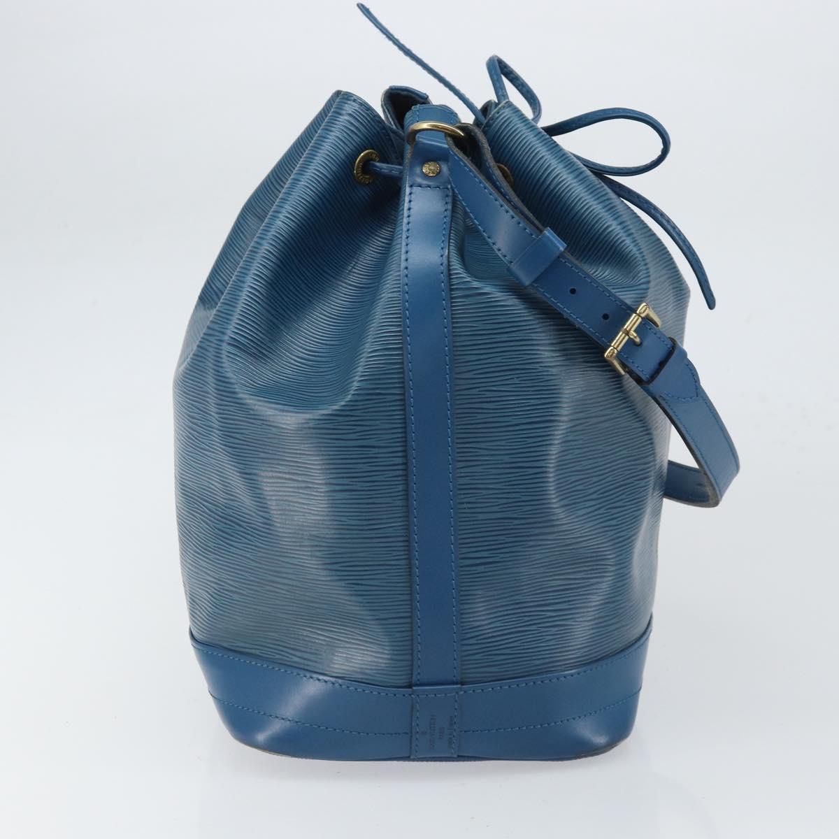 LOUIS VUITTON Epi Noe Shoulder Bag Toledo Blue M44005 LV Auth 165537