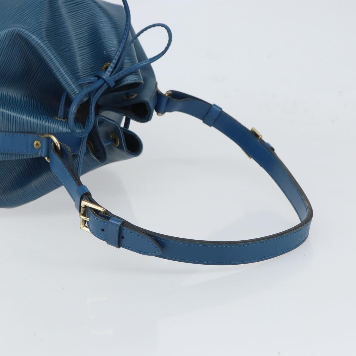 LOUIS VUITTON Epi Noe Shoulder Bag Toledo Blue M44005 LV Auth 165537