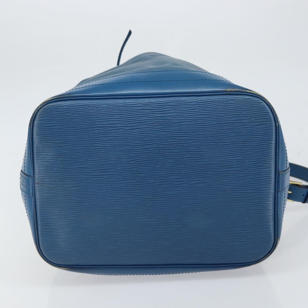LOUIS VUITTON Epi Noe Shoulder Bag Toledo Blue M44005 LV Auth 165537