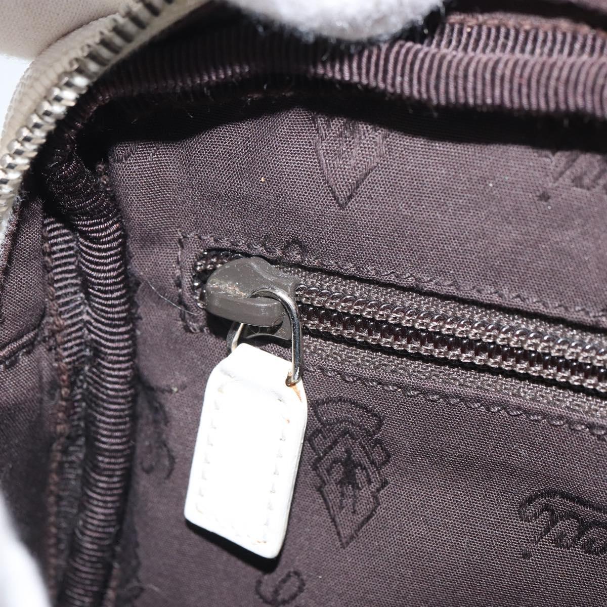 GUCCI GG Implementation Shoulder Bag White 201447 Auth 165541