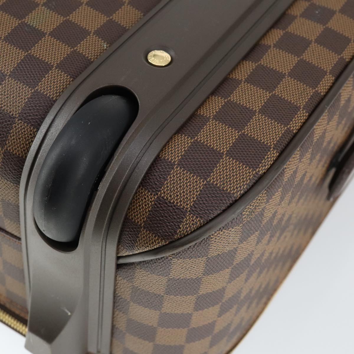 LOUIS VUITTON Damier Ebene Pegas 55 suitcase N23294 LV Auth 165571