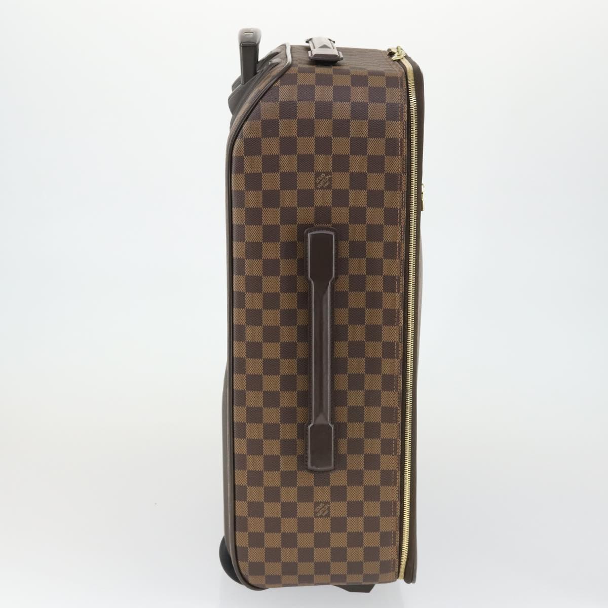 LOUIS VUITTON Damier Ebene Pegas 55 suitcase N23294 LV Auth 165571