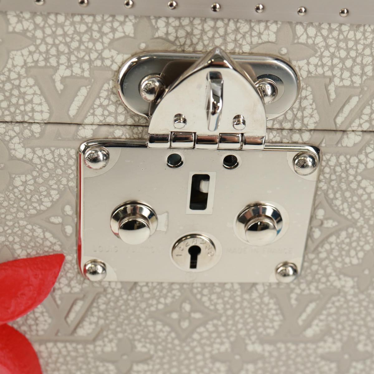 LOUIS VUITTON Monogram Climbing Toolbox Trunk Jewelry Box M20594 Auth 165605SM