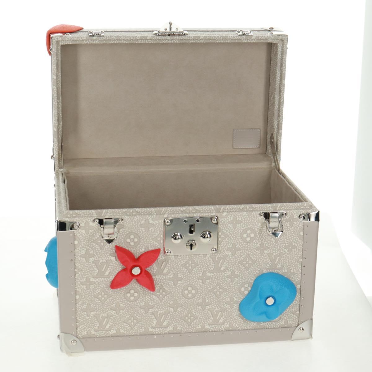 LOUIS VUITTON Monogram Climbing Toolbox Trunk Jewelry Box M20594 Auth 165605SM