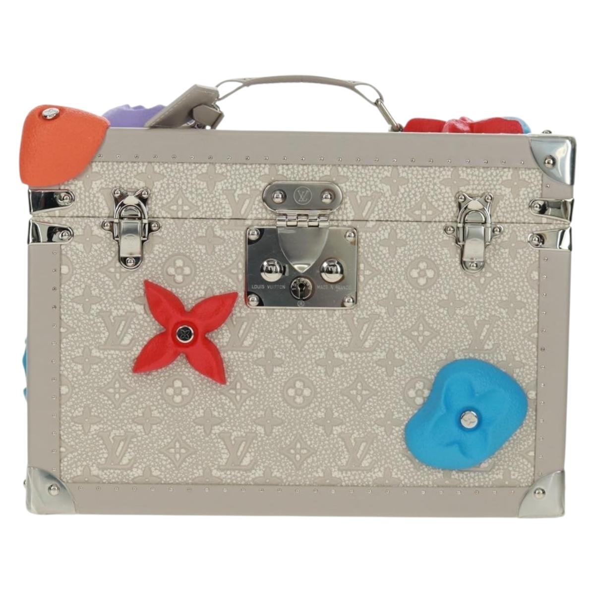 LOUIS VUITTON Monogram Climbing Toolbox Trunk Jewelry Box M20594 Auth 165605SM