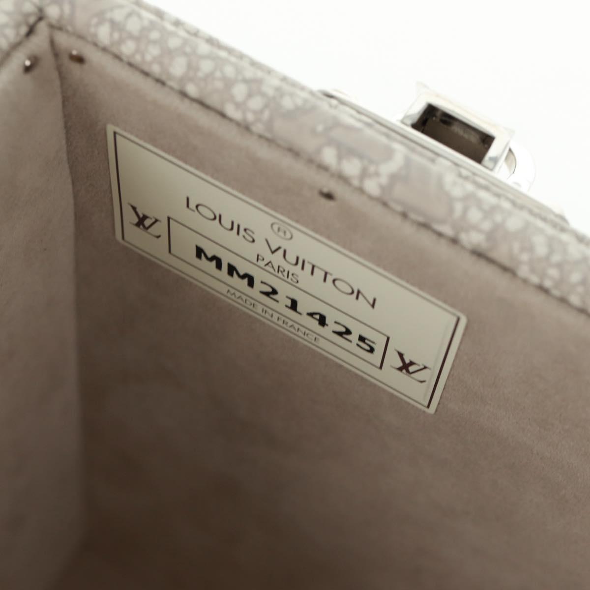LOUIS VUITTON Monogram Climbing Toolbox Trunk Jewelry Box M20594 Auth 165605SM