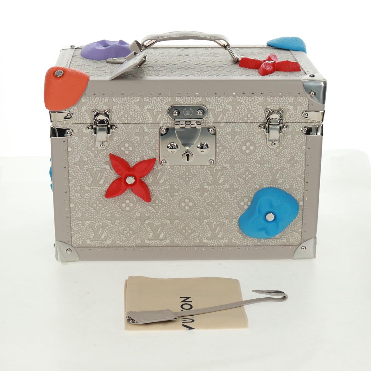LOUIS VUITTON Monogram Climbing Toolbox Trunk Jewelry Box M20594 Auth 165605SM
