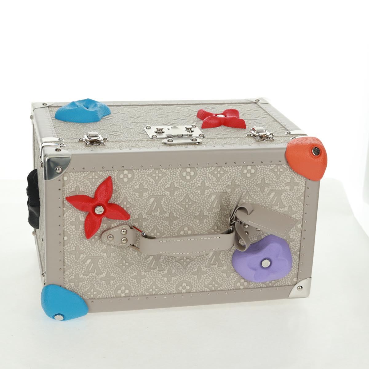 LOUIS VUITTON Monogram Climbing Toolbox Trunk Jewelry Box M20594 Auth 165605SM