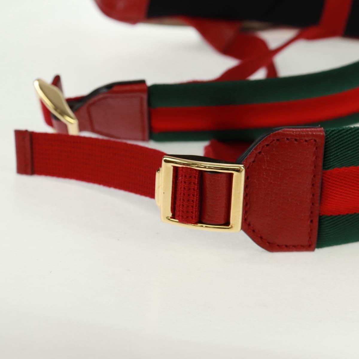 GUCCI Micro GG Supreme Doraemon Backpack PVC Beige Gold 647816 Auth 165616SAM