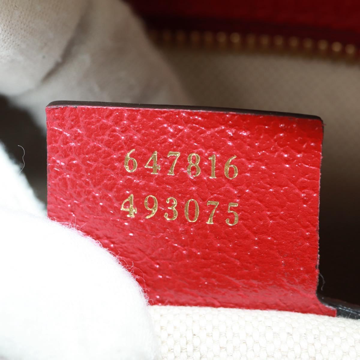 GUCCI Micro GG Supreme Doraemon Backpack PVC Beige Gold 647816 Auth 165616SAM