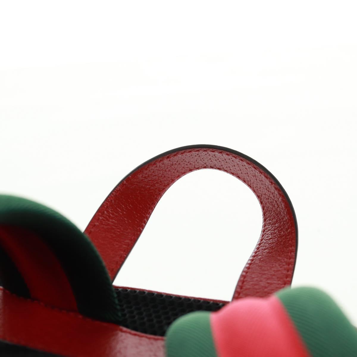 GUCCI Micro GG Supreme Doraemon Backpack PVC Beige Gold 647816 Auth 165616SAM