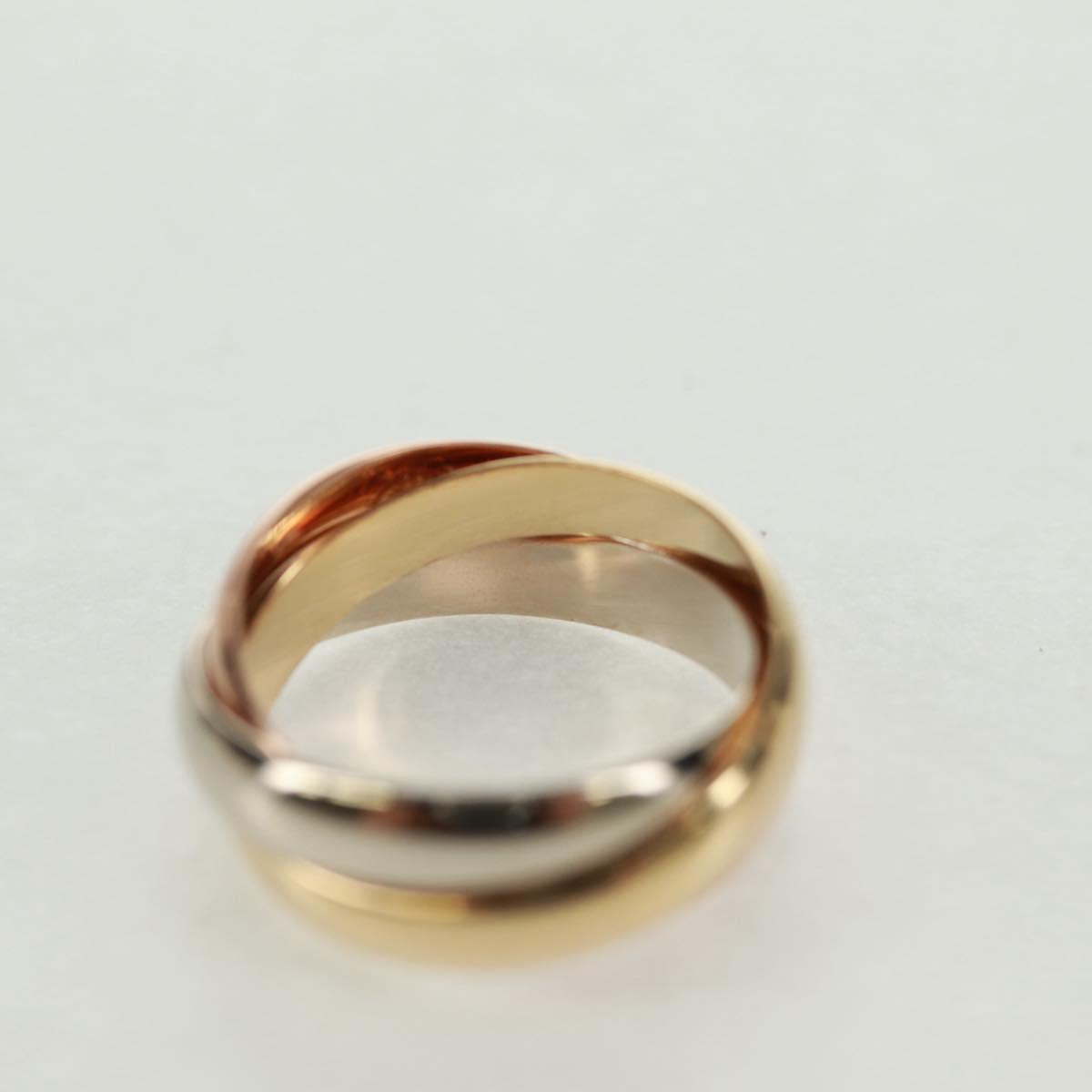 CARTIER Trinity Triple Ring Yellow Gold Gold Auth 165626SM