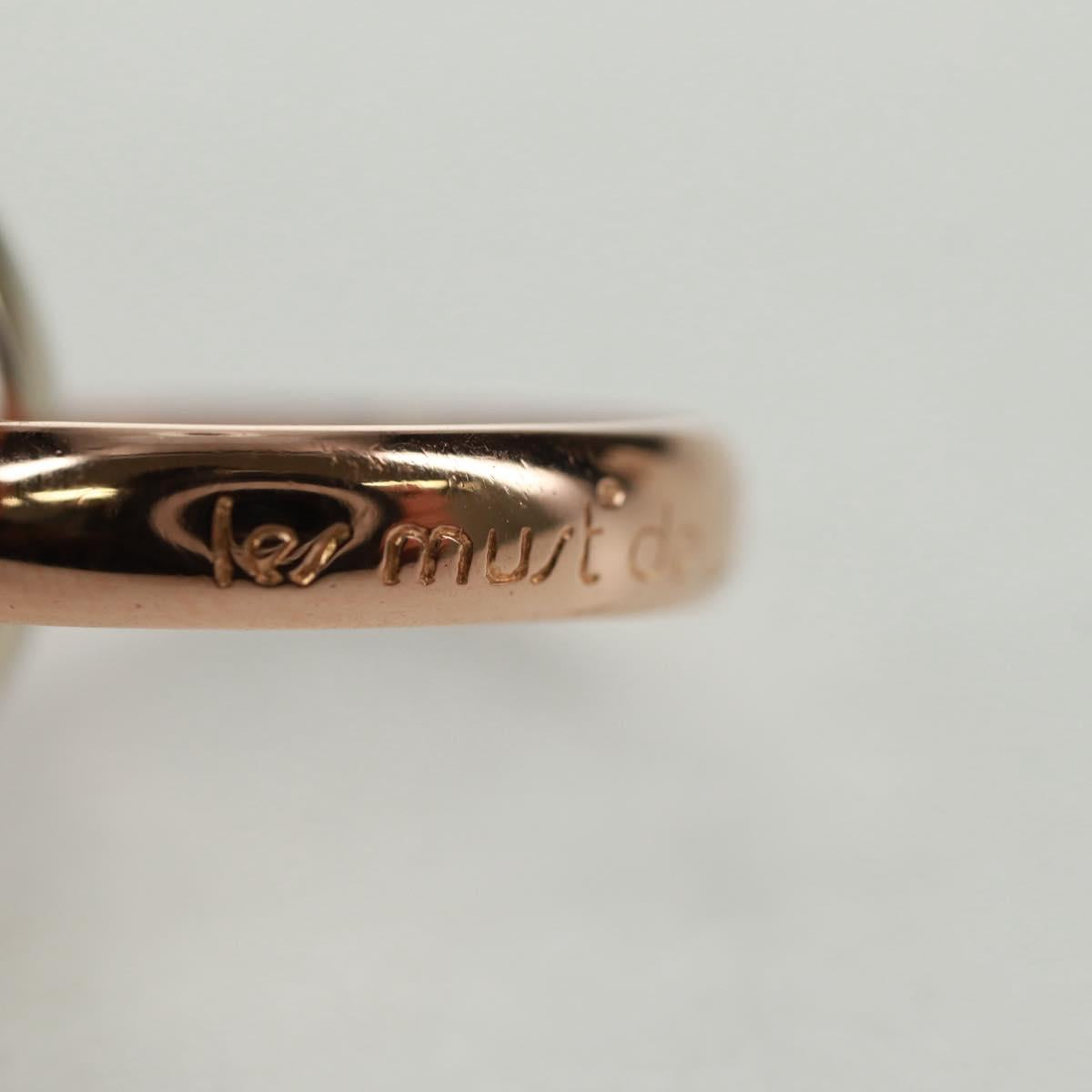 CARTIER Trinity Triple Ring Yellow Gold Gold Auth 165626SM