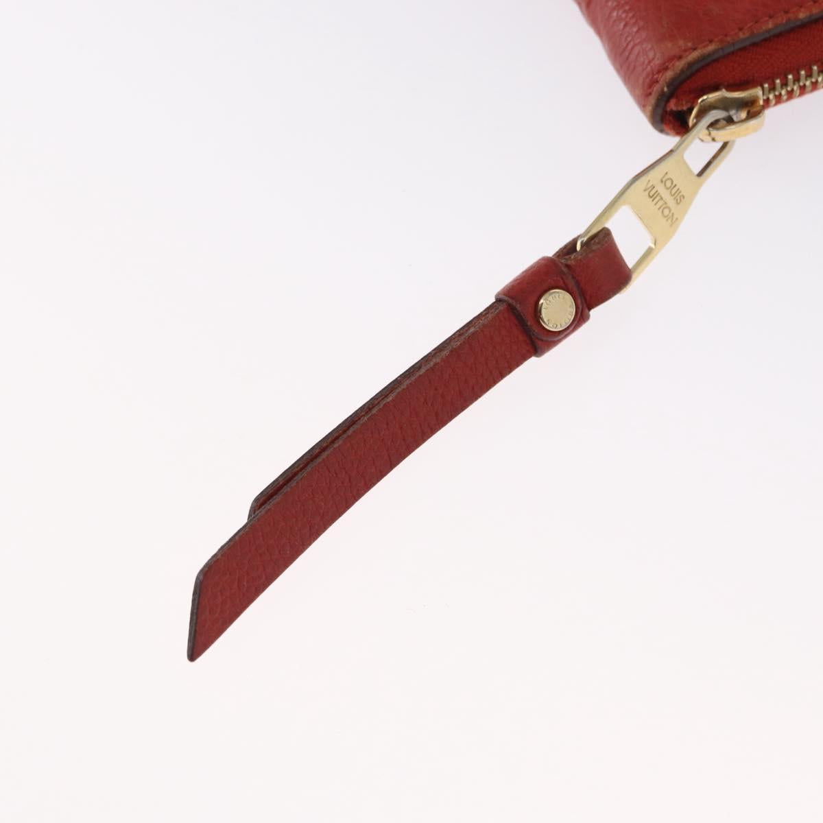 LOUIS VUITTON Empreinte Portefeuille Scalette Compact Wallet M60295 Auth 165629