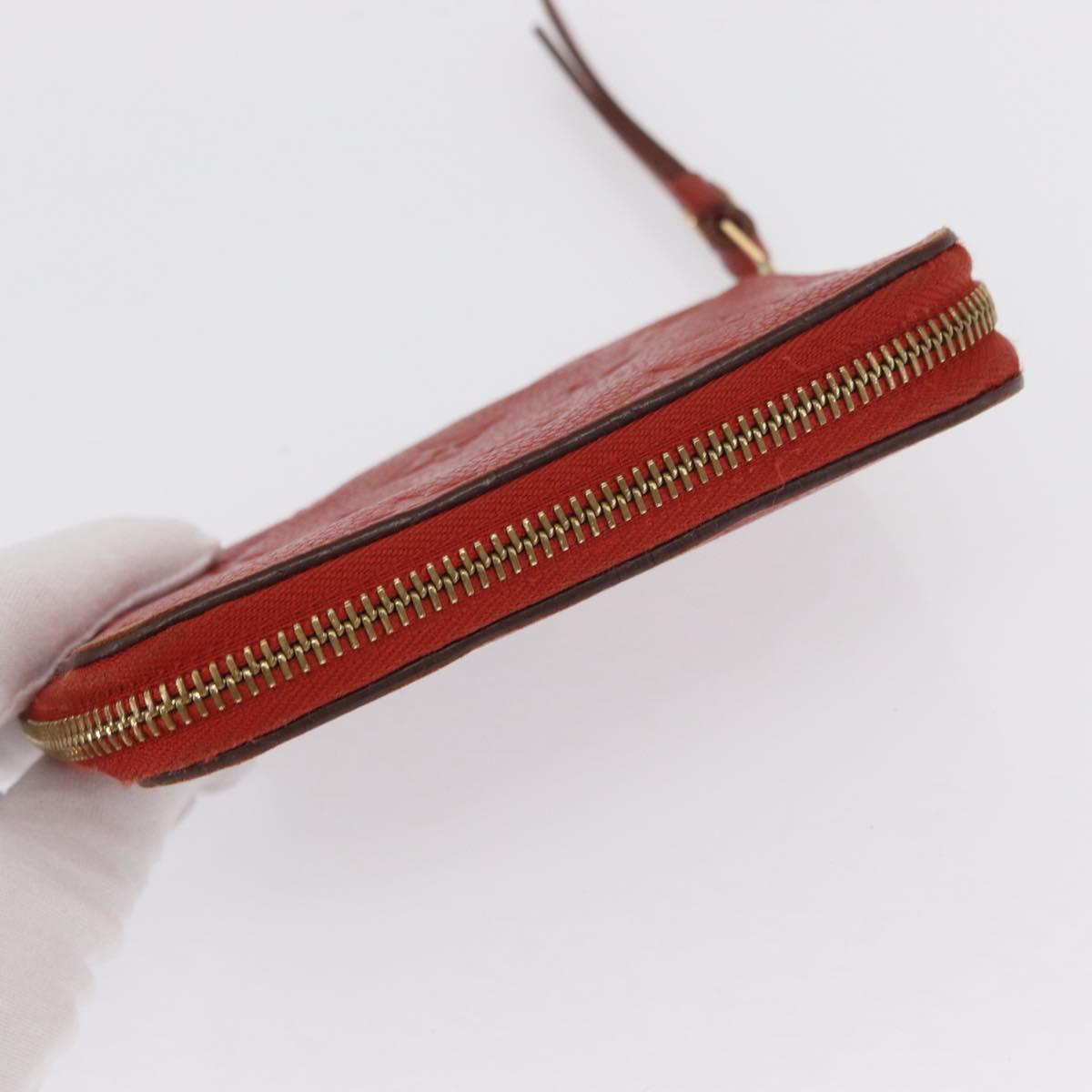LOUIS VUITTON Empreinte Portefeuille Scalette Compact Wallet M60295 Auth 165629