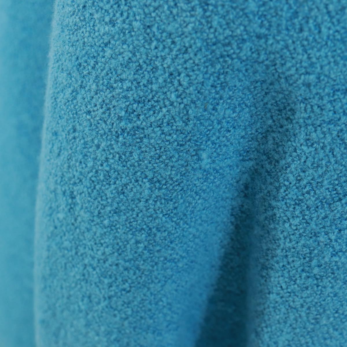 Salvatore Ferragamo Jacket Wool Light Blue Auth 165633