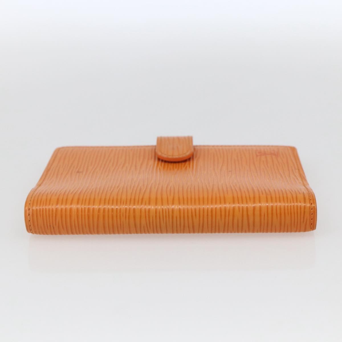 LOUIS VUITTON Epi Agenda PM Day Planner Cover Orange Mandarin R2005H Auth 165636