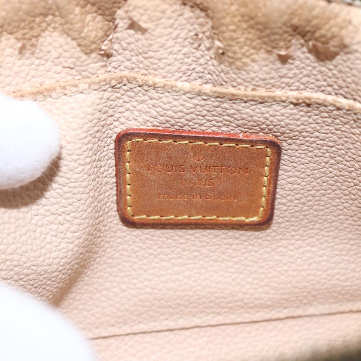 LOUIS VUITTON Monogram Pochette Cosmetic PM Pouch M43998 LV Auth 165641