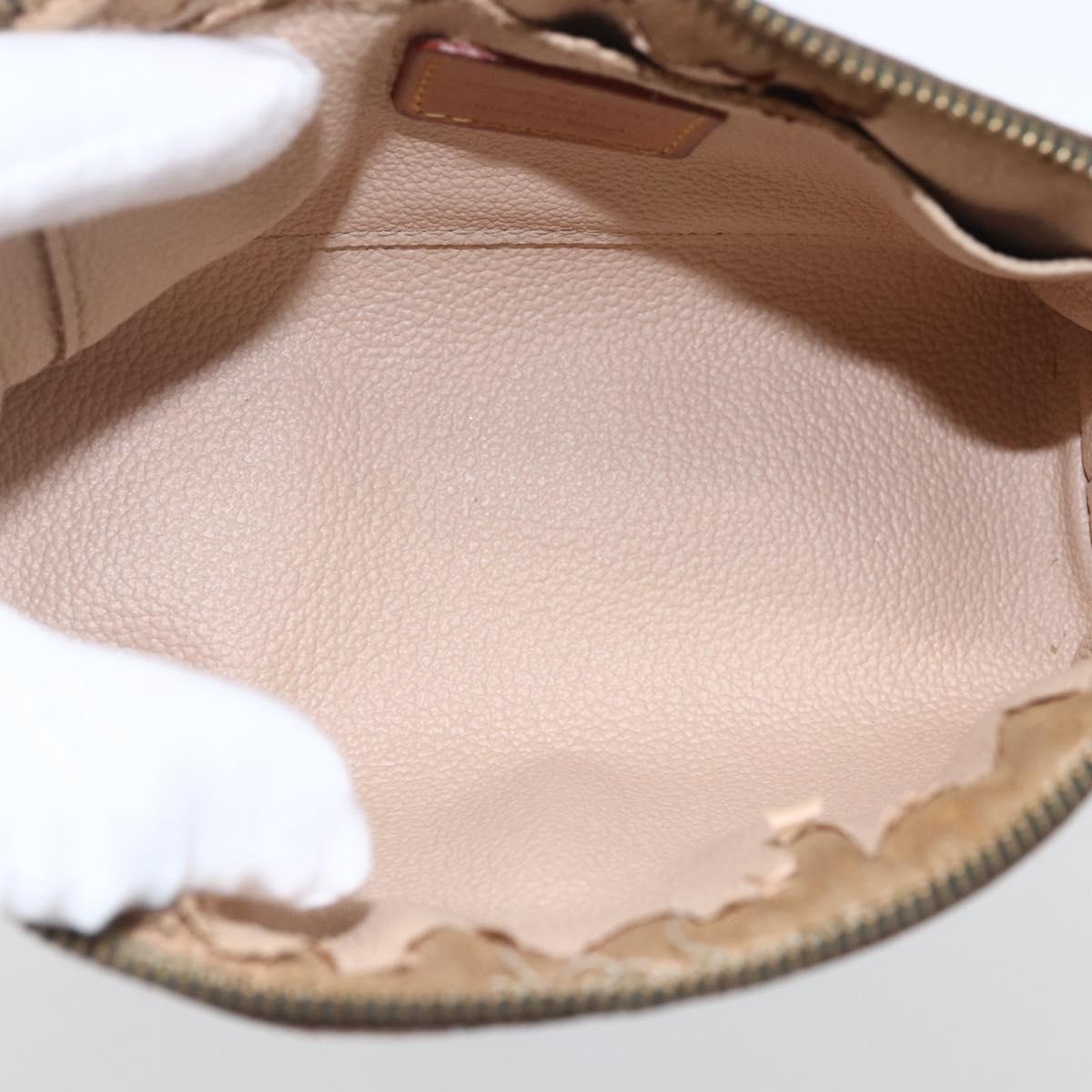 LOUIS VUITTON Monogram Pochette Cosmetic PM Pouch M43998 LV Auth 165641