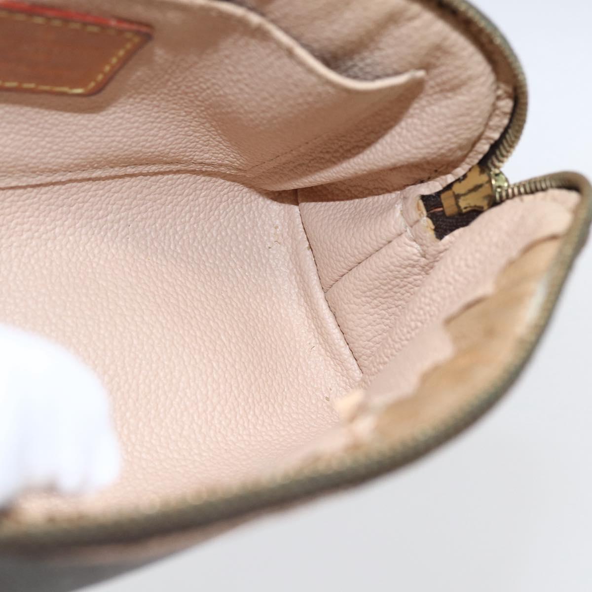 LOUIS VUITTON Monogram Pochette Cosmetic PM Pouch M43998 LV Auth 165641