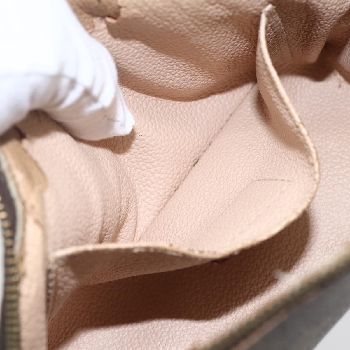 LOUIS VUITTON Monogram Pochette Cosmetic PM Pouch M43998 LV Auth 165641