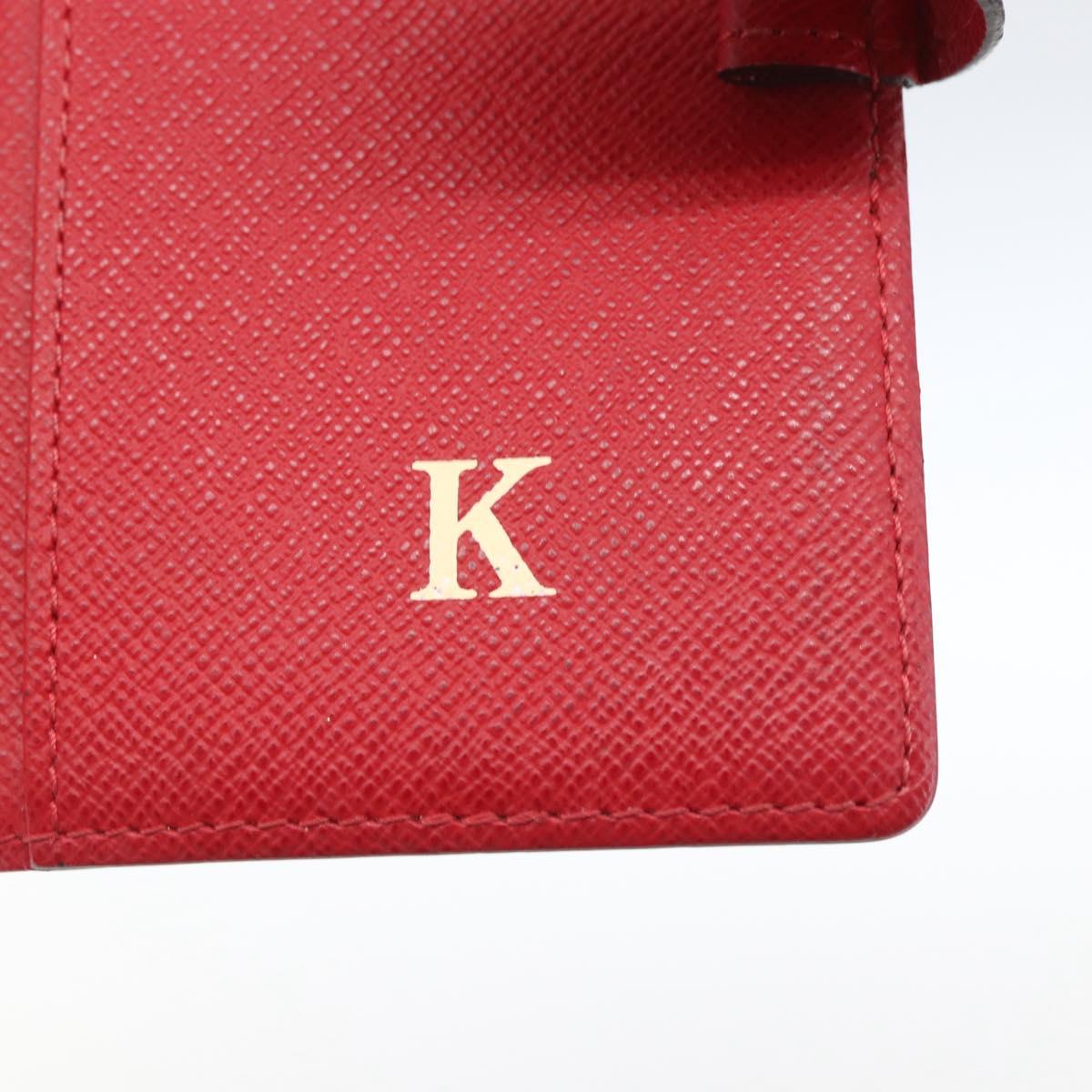 LOUIS VUITTON Damier Ebene Agenda PM Koala Day Planner Cover R21011 Auth 165642