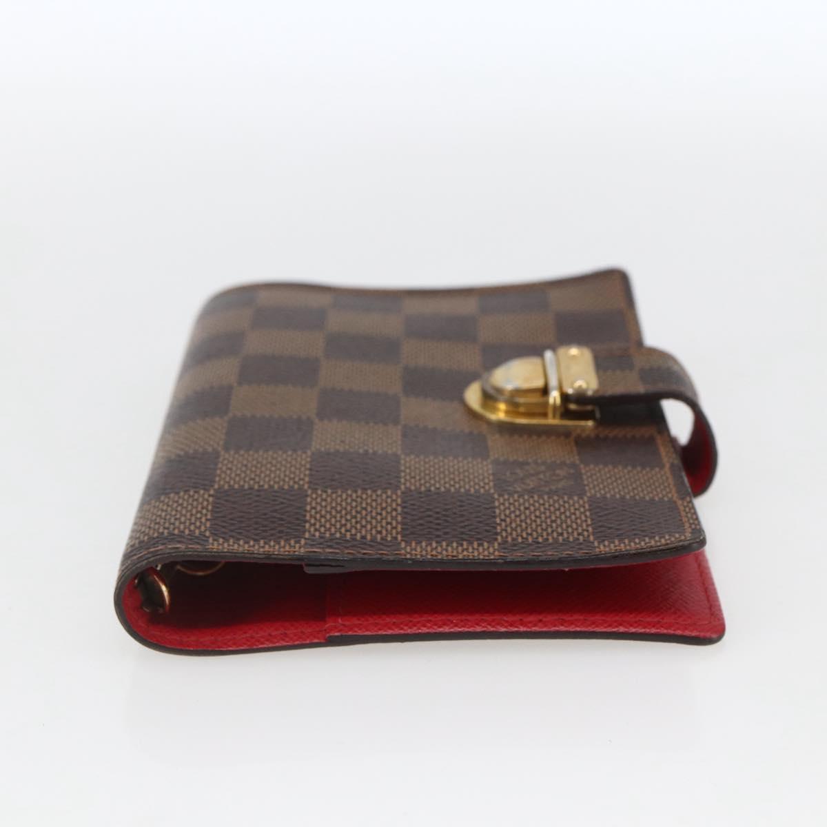 LOUIS VUITTON Damier Ebene Agenda PM Koala Day Planner Cover R21011 Auth 165642