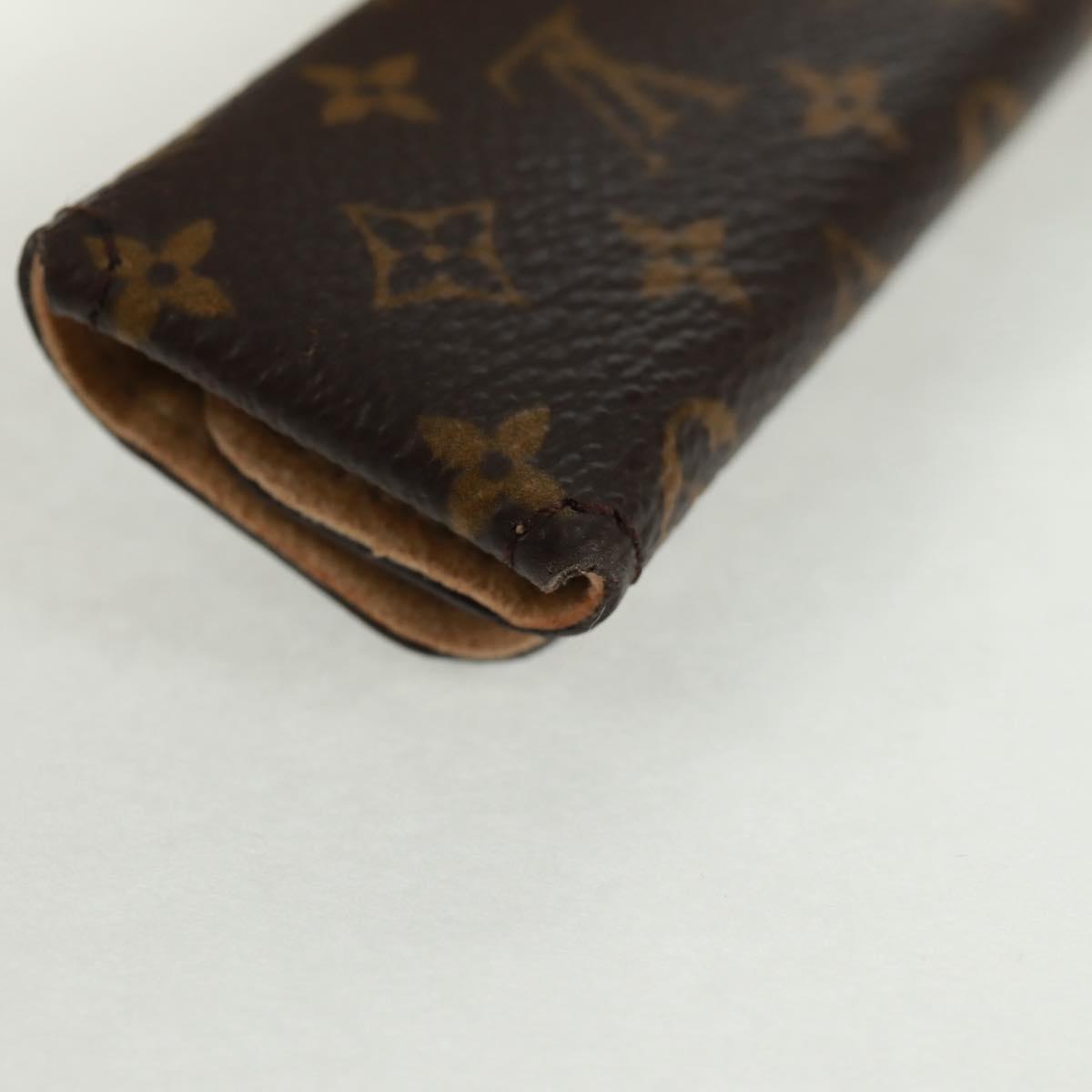 LOUIS VUITTON Monogram Necklace case Jewelry Box LV Auth 165644V