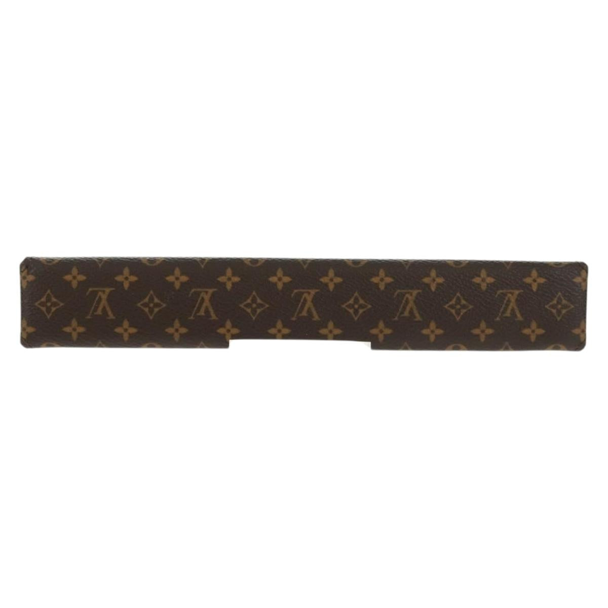 LOUIS VUITTON Monogram Necklace case Jewelry Box LV Auth 165644V