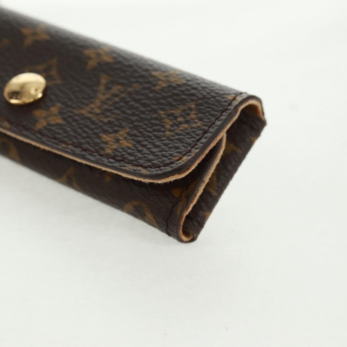 LOUIS VUITTON Monogram Necklace case Jewelry Box LV Auth 165644V