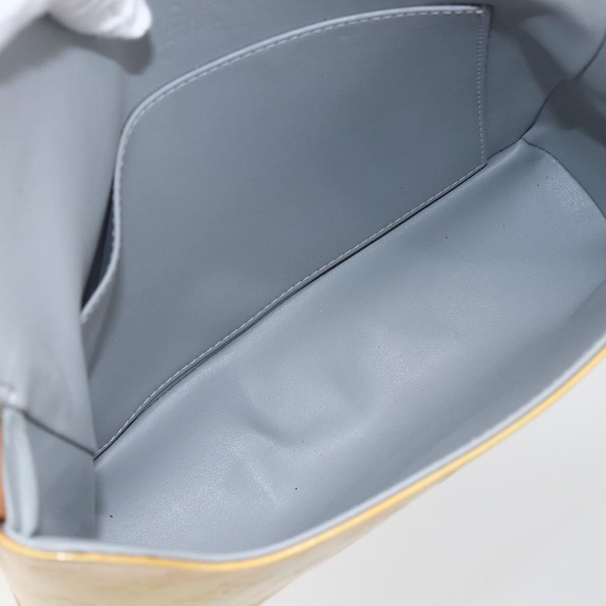 LOUIS VUITTON Monogram Vernis Thompson Street Bag Gris M91008 LV Auth 165649