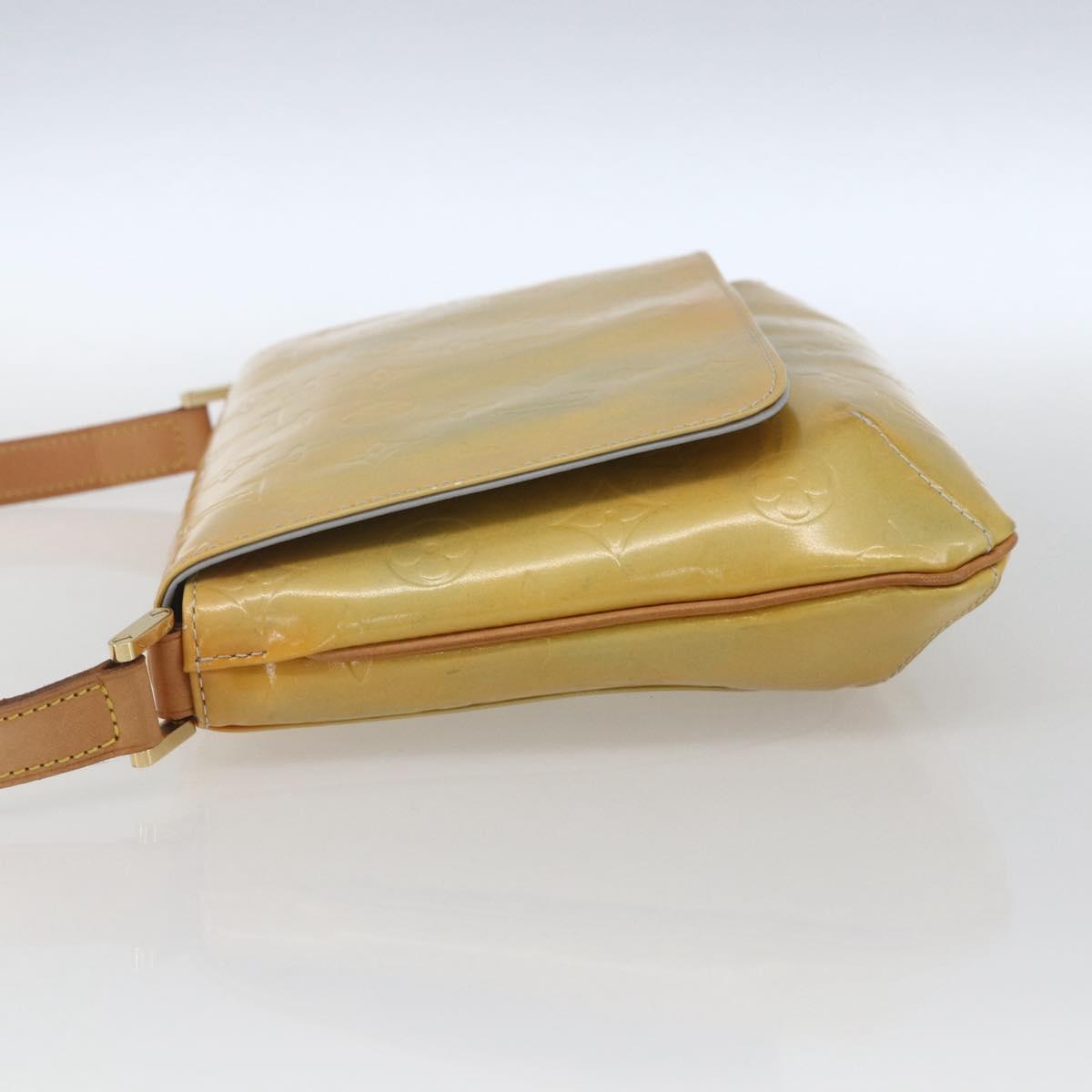 LOUIS VUITTON Monogram Vernis Thompson Street Bag Gris M91008 LV Auth 165649