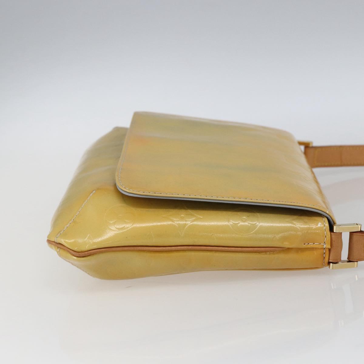 LOUIS VUITTON Monogram Vernis Thompson Street Bag Gris M91008 LV Auth 165649