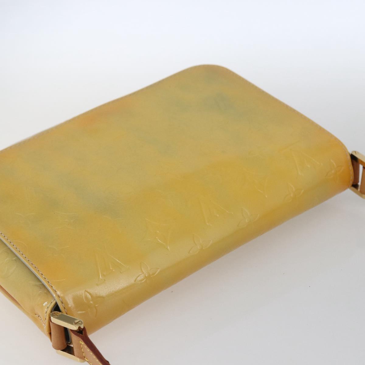 LOUIS VUITTON Monogram Vernis Thompson Street Bag Gris M91008 LV Auth 165649