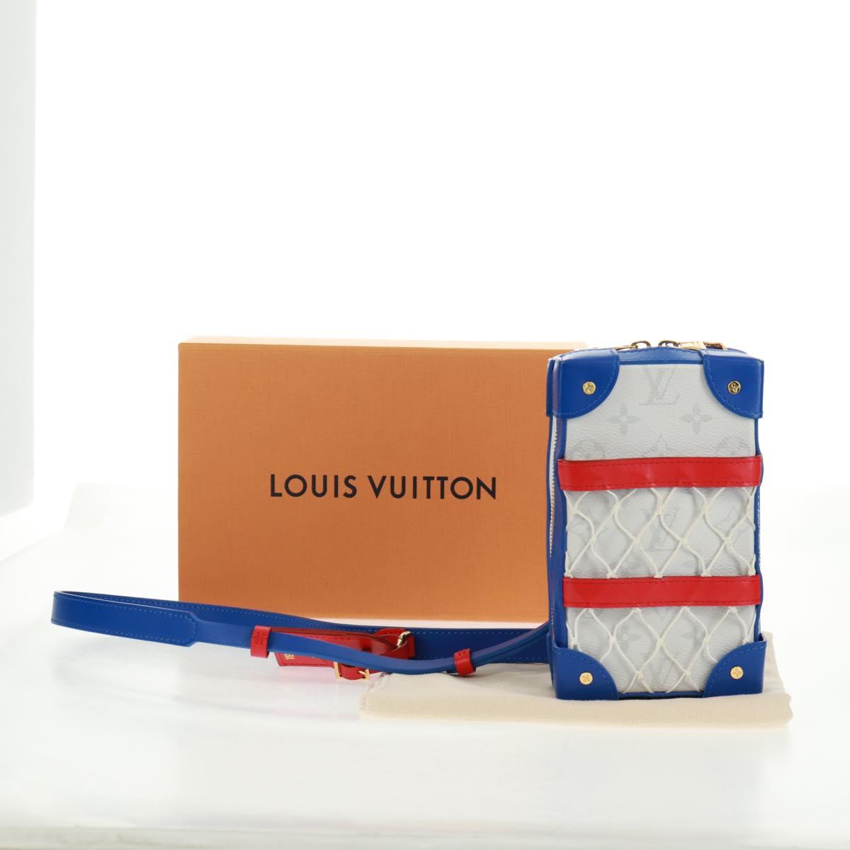 LOUIS VUITTON Monogram LVxNBA Soft Trunk Phone Box Bag M80101 LV Auth 165650SAM