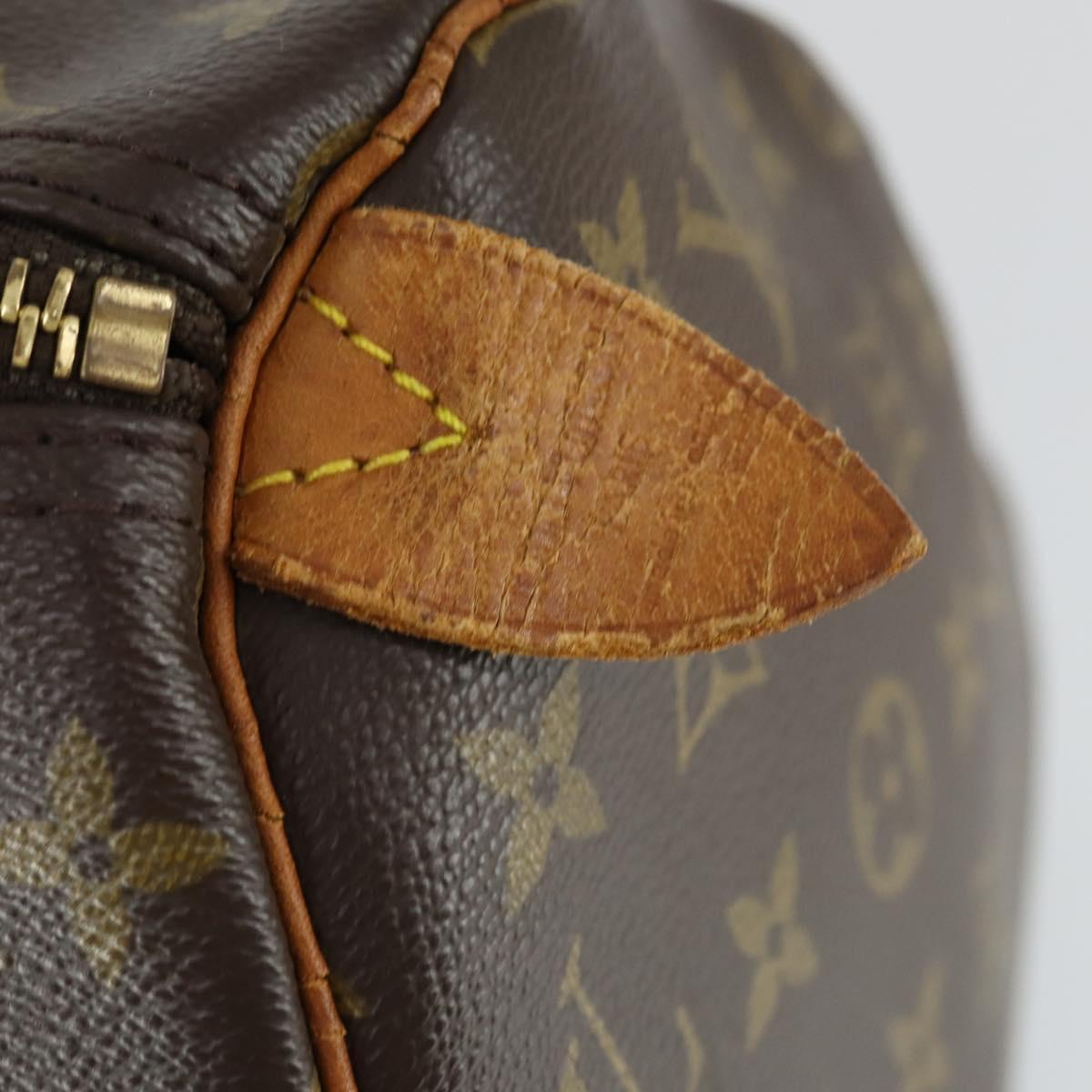 LOUIS VUITTON Monogram Keepall 45 Boston Bag M41428 LV Auth 165657