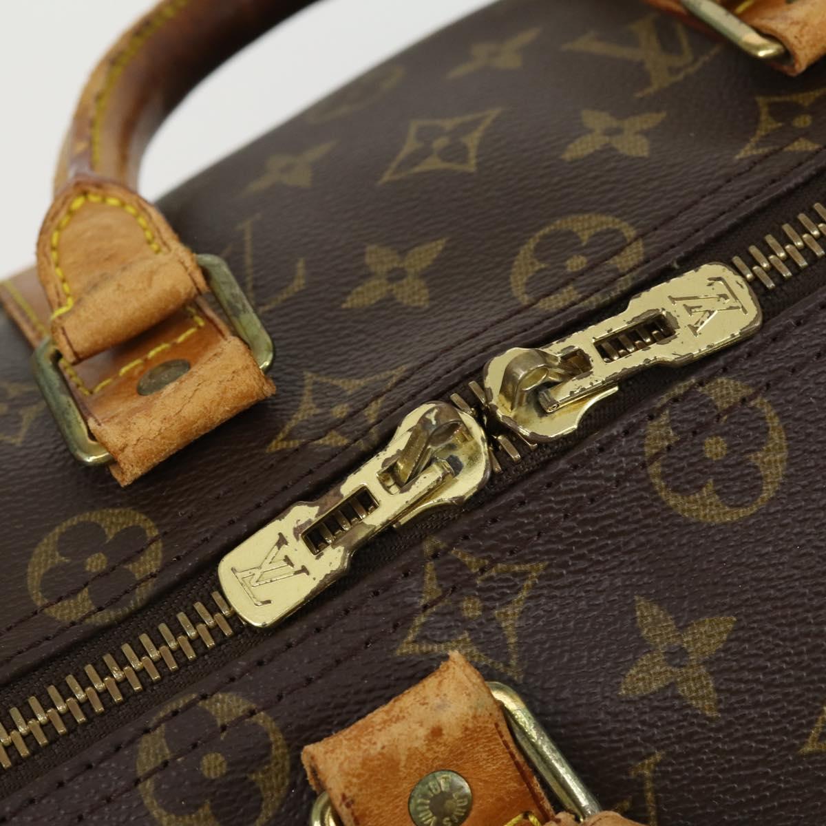 LOUIS VUITTON Monogram Keepall 45 Boston Bag M41428 LV Auth 165657