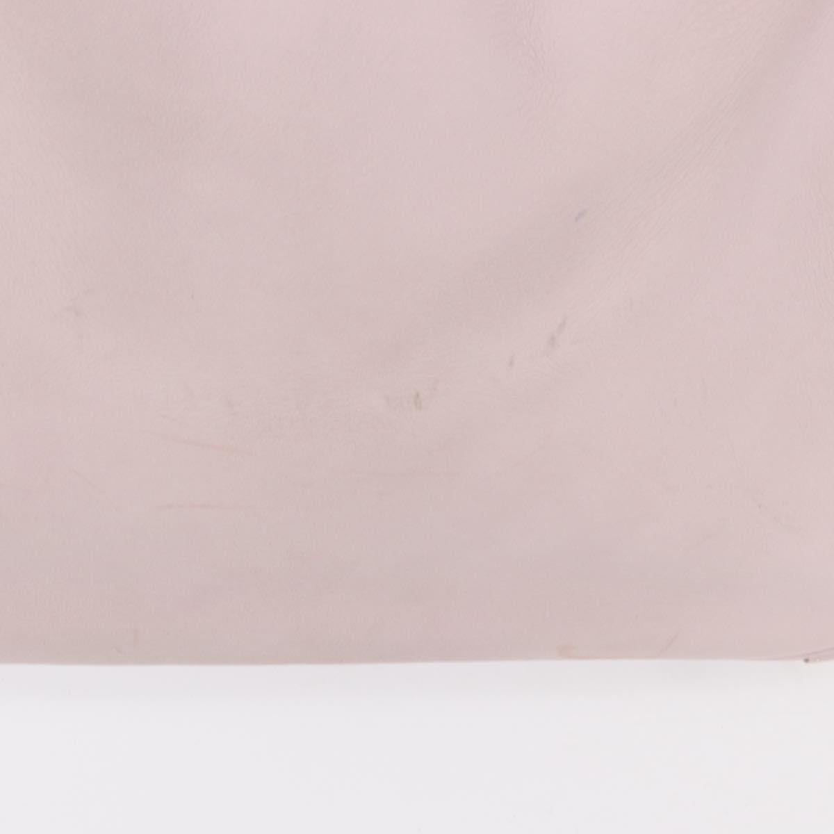 HERMES Lindy 30 Hand Bag Sikkim Pink Silver Auth 165664