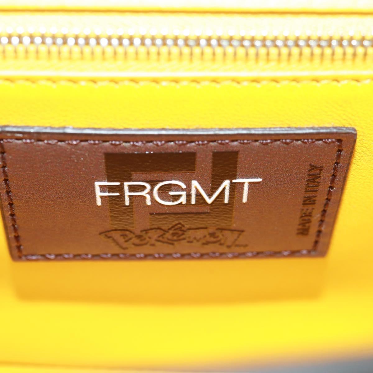 FENDI x FRGMT x POKÉMON Dragonite Mamma Bucket Bag 8BR600 Auth 165666SM