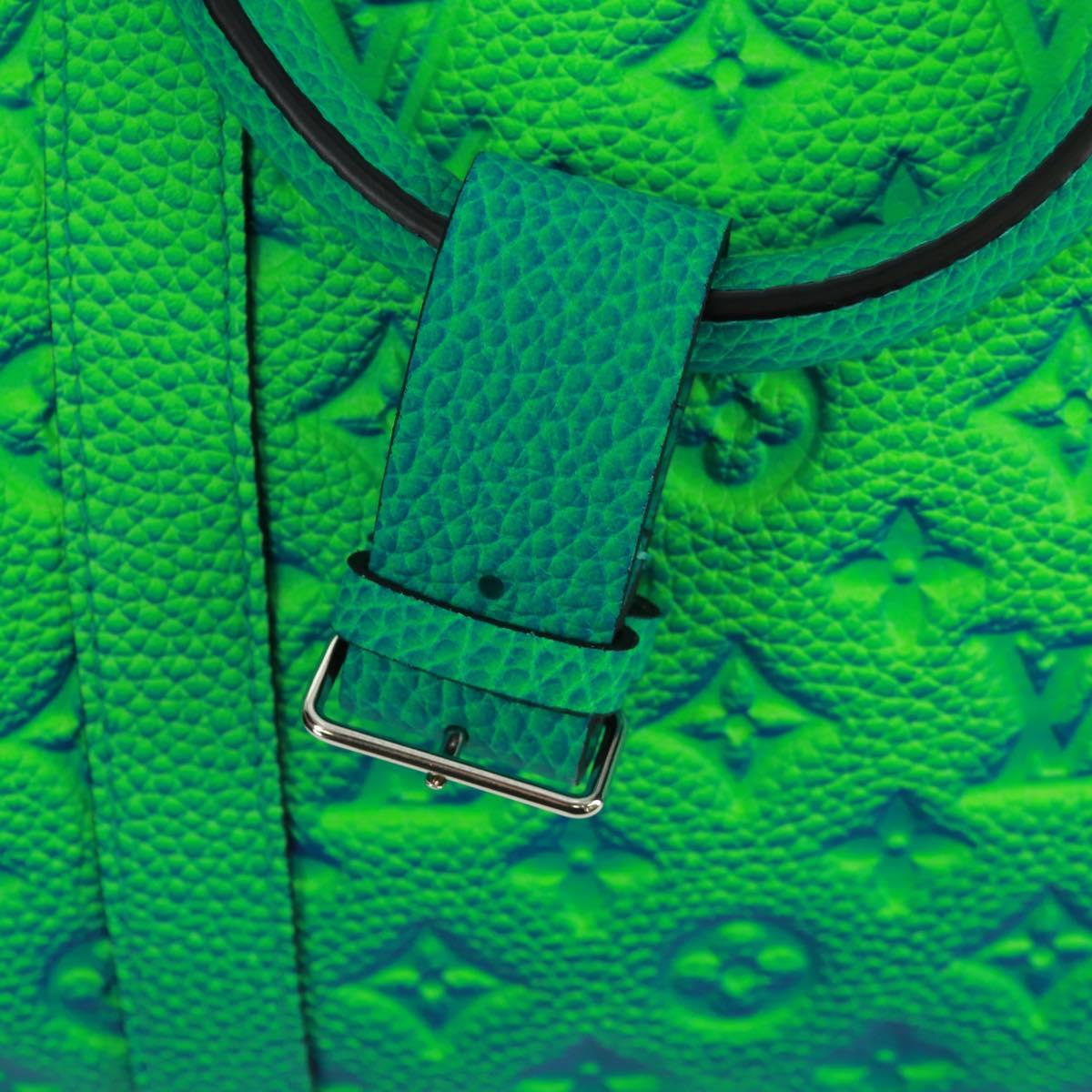LOUIS VUITTON Taurillon Illusion Keepall Bandouliere 50 Bag M59712 Auth 165670SM