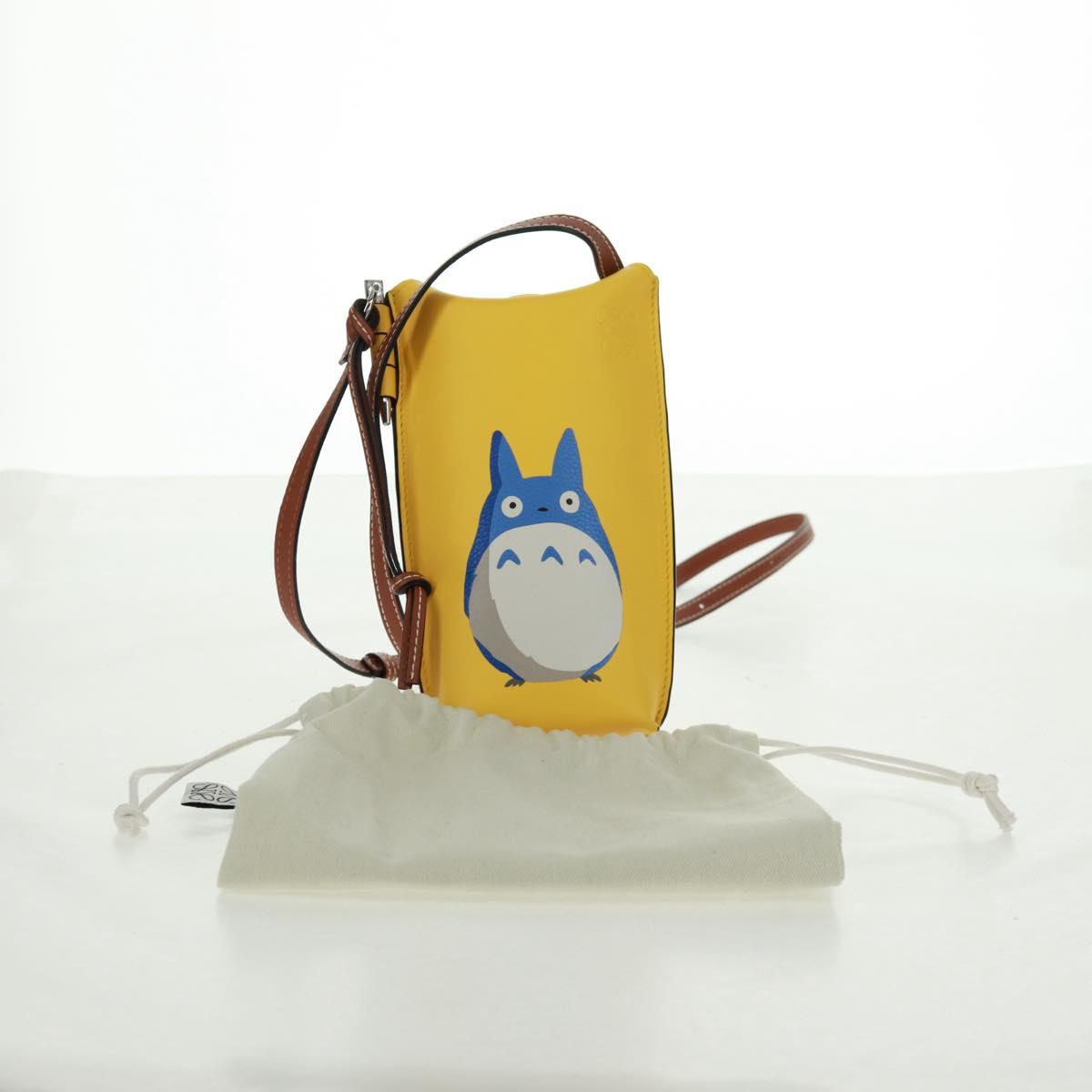 LOEWE テ Studio Ghibli My Neighbor Totoro Gate Pocket Bag Auth 165672SM