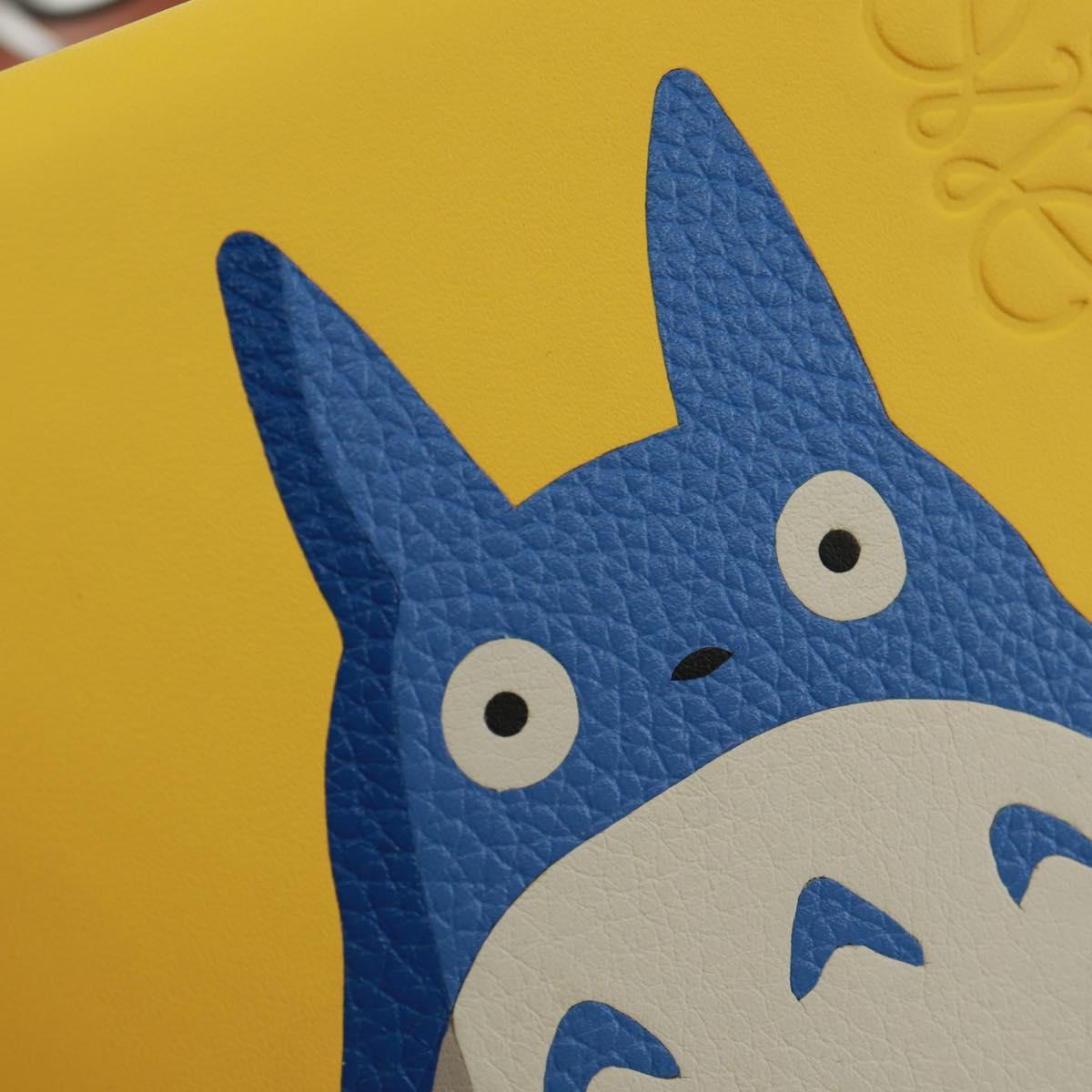 LOEWE テ Studio Ghibli My Neighbor Medium Totoro Heel Pouch Mini Auth 165678SM