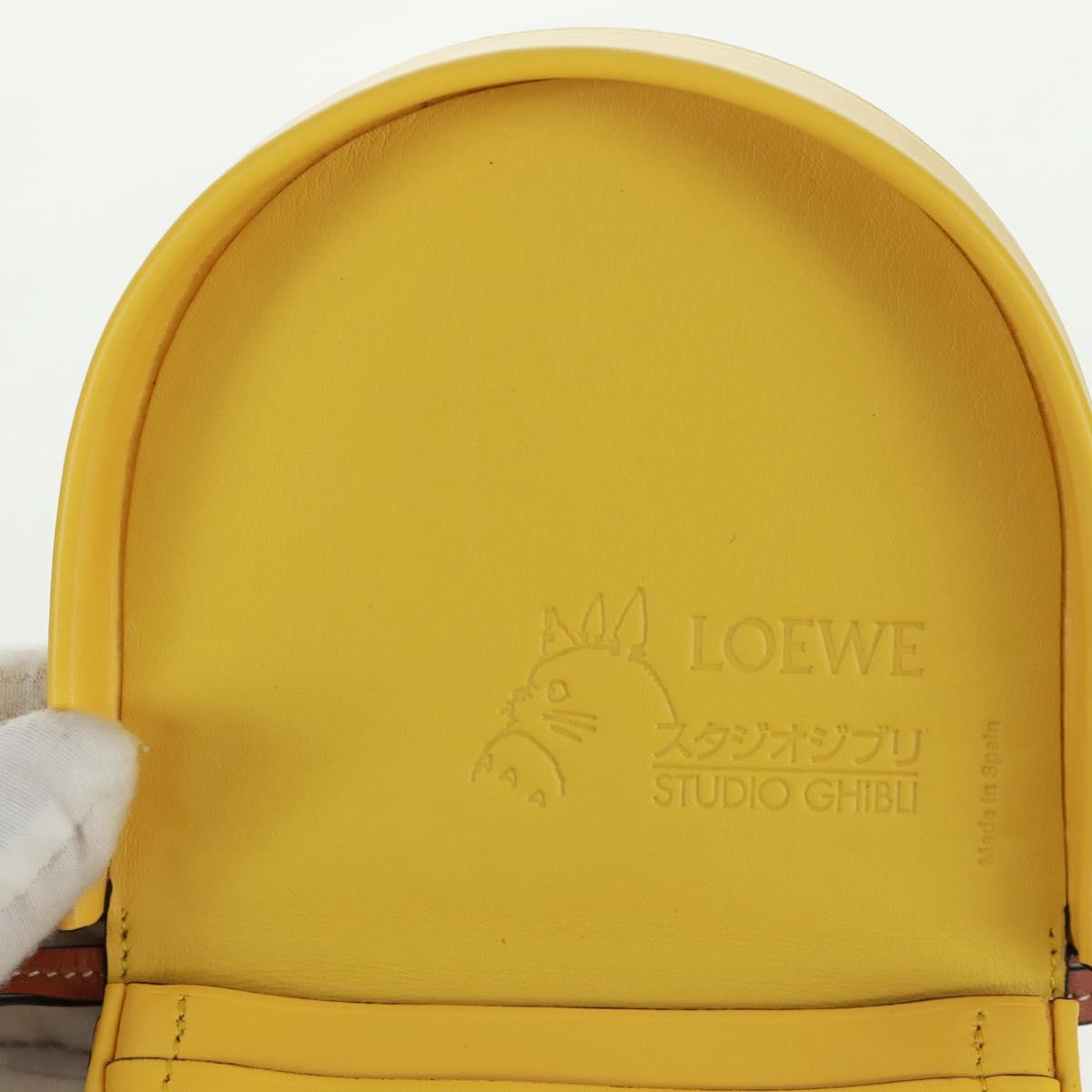LOEWE テ Studio Ghibli My Neighbor Medium Totoro Heel Pouch Mini Auth 165678SM
