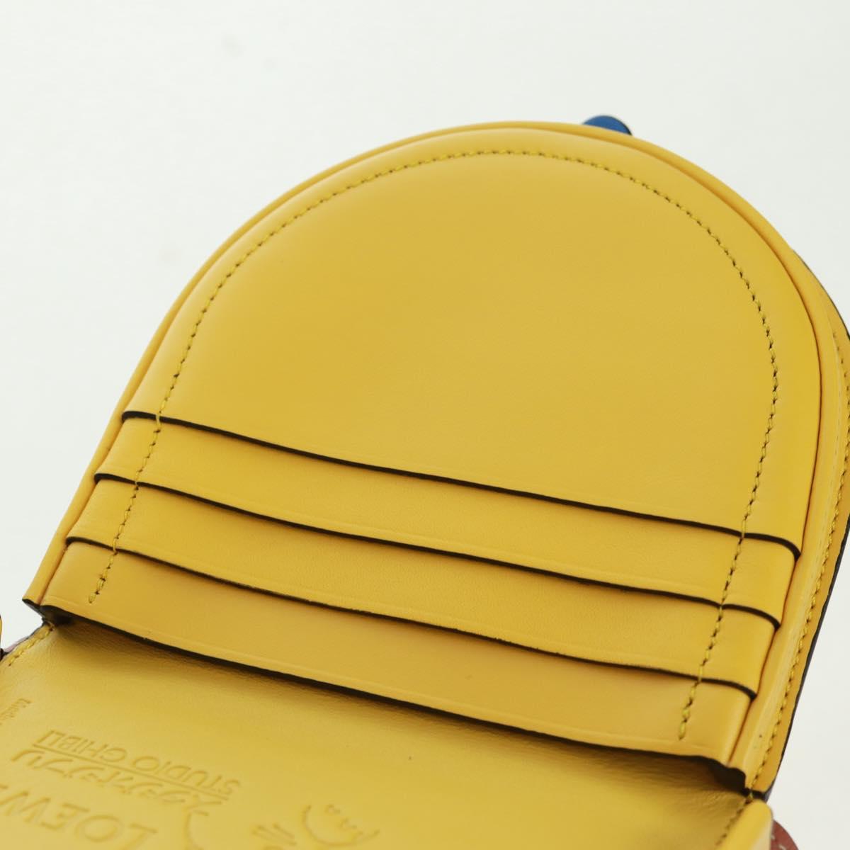 LOEWE テ Studio Ghibli My Neighbor Medium Totoro Heel Pouch Mini Auth 165678SM