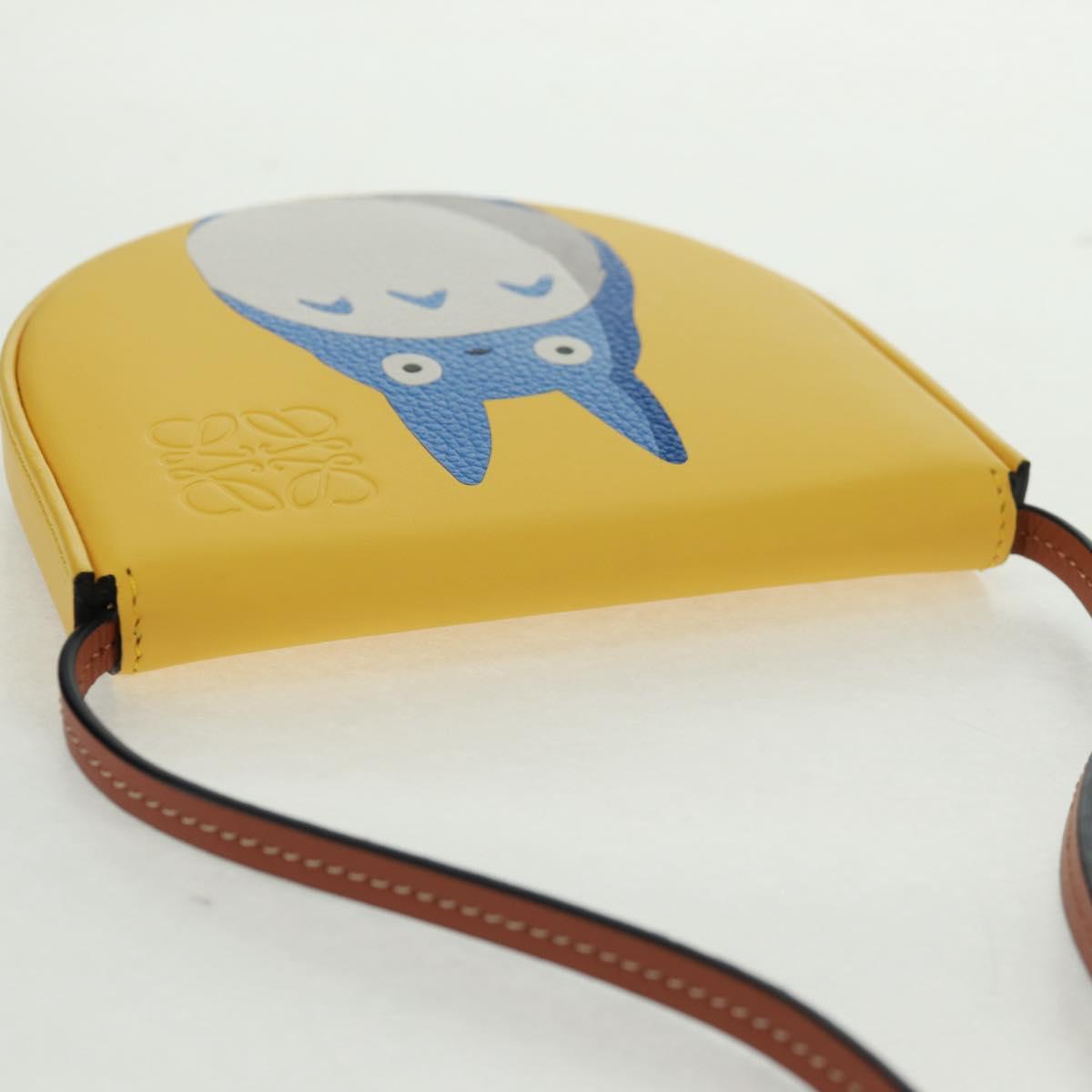 LOEWE テ Studio Ghibli My Neighbor Medium Totoro Heel Pouch Mini Auth 165678SM